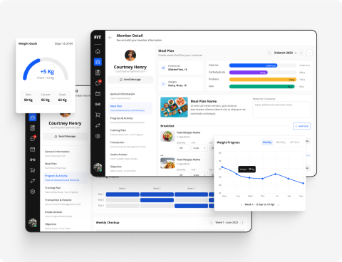 Illustration for Get insight into your client's progress