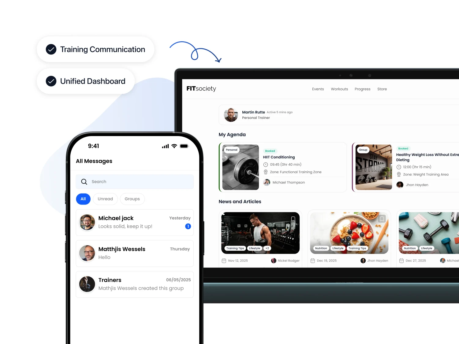 Illustratie bij iOS en Android app om je klanten in te begeleiden