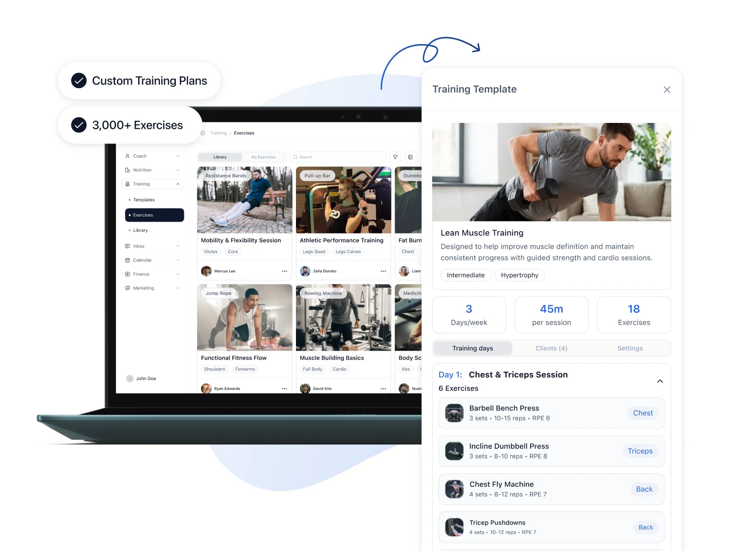 Illustratie bij Alles-in-één software voor personal trainers