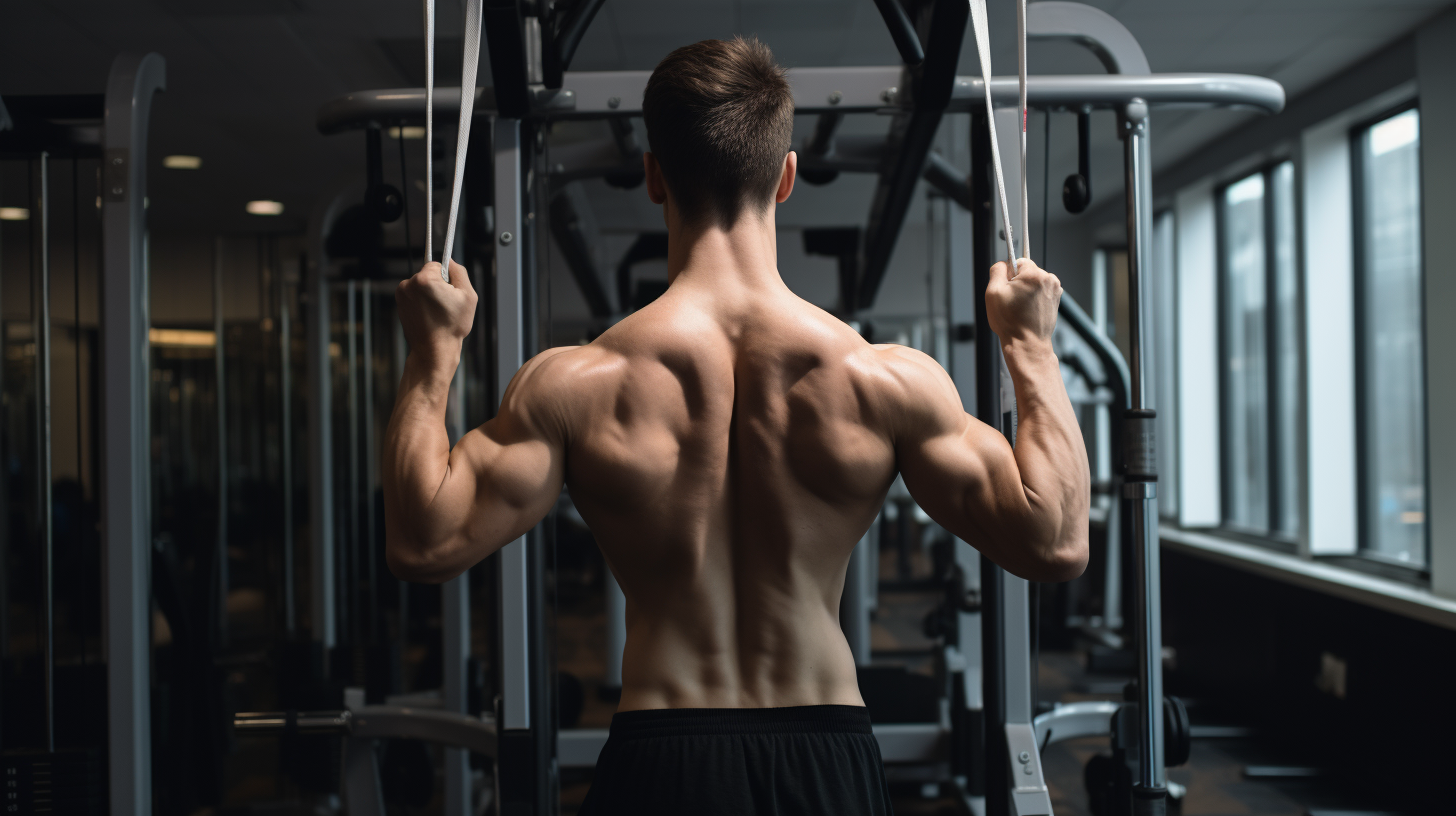 Lat pulldown: niet breed pakken!