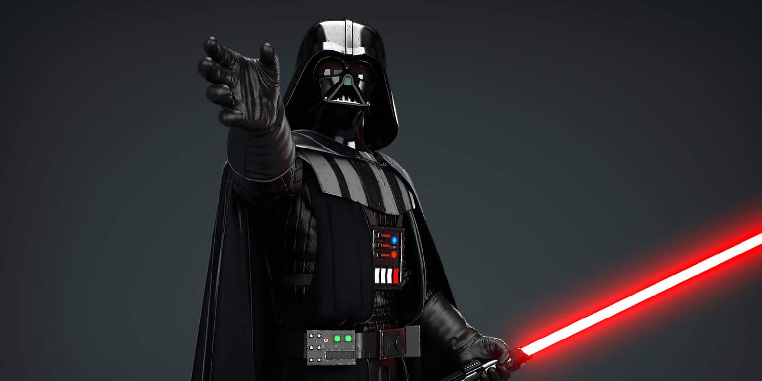 Darth Vader was een bodybuilder
