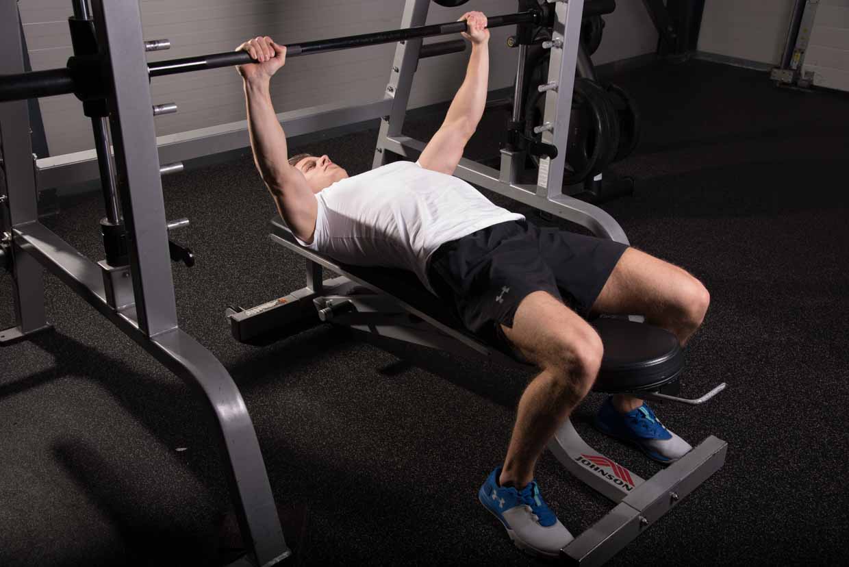 Smith Machine Bench Press