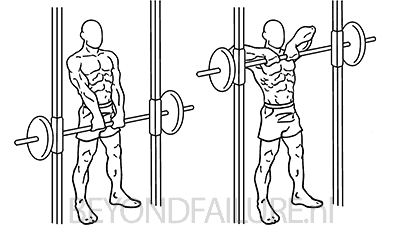 Smith Upright Row