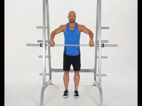 Smith Wide Grip Upright Row