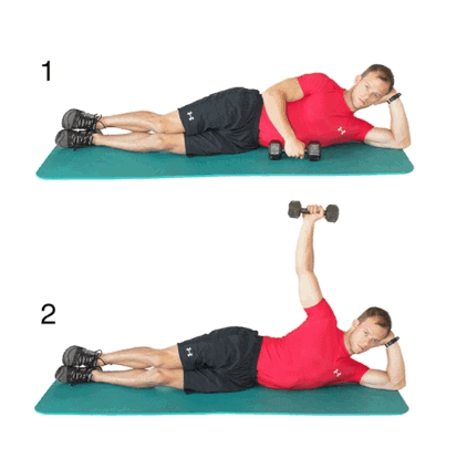 Dumbbell External Shoulder Rotation