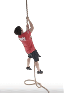 Rope climb
