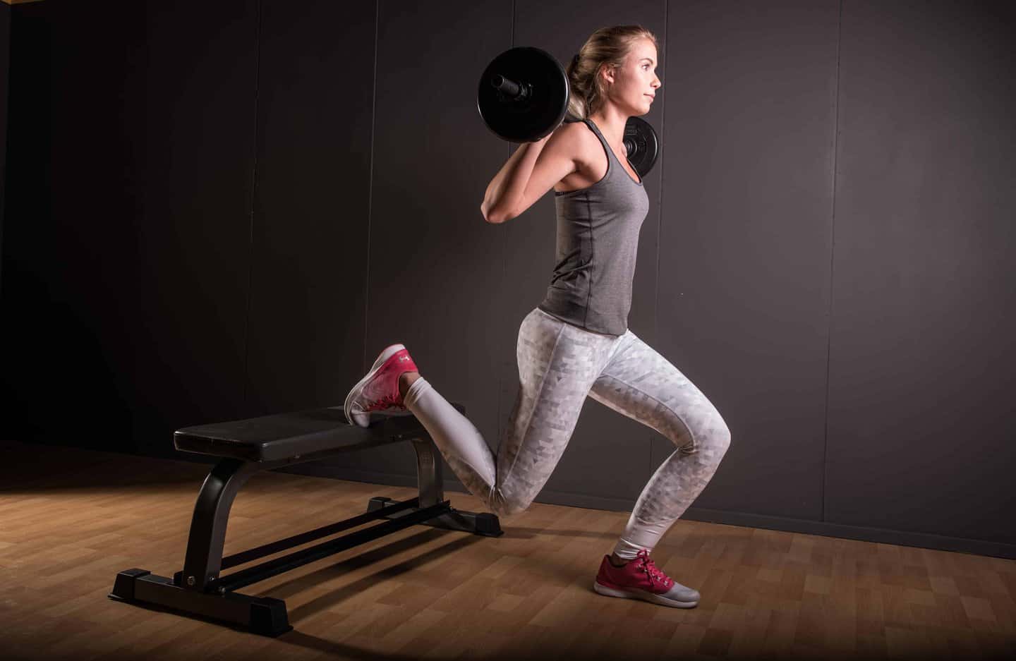 Barbell Single Leg Split Squat
