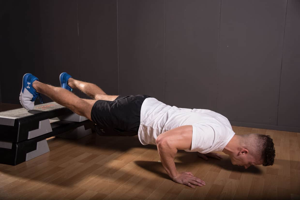 Decline Push up