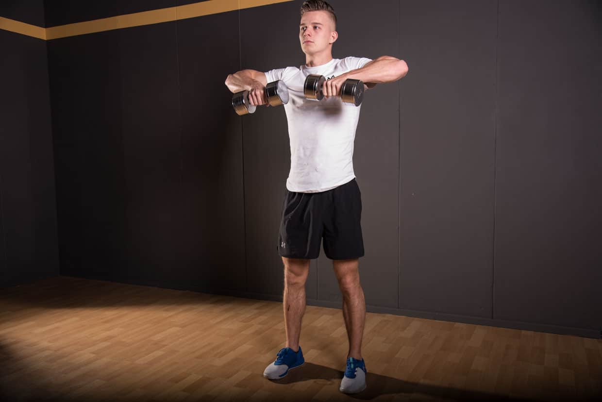 Dumbbell Upright Row