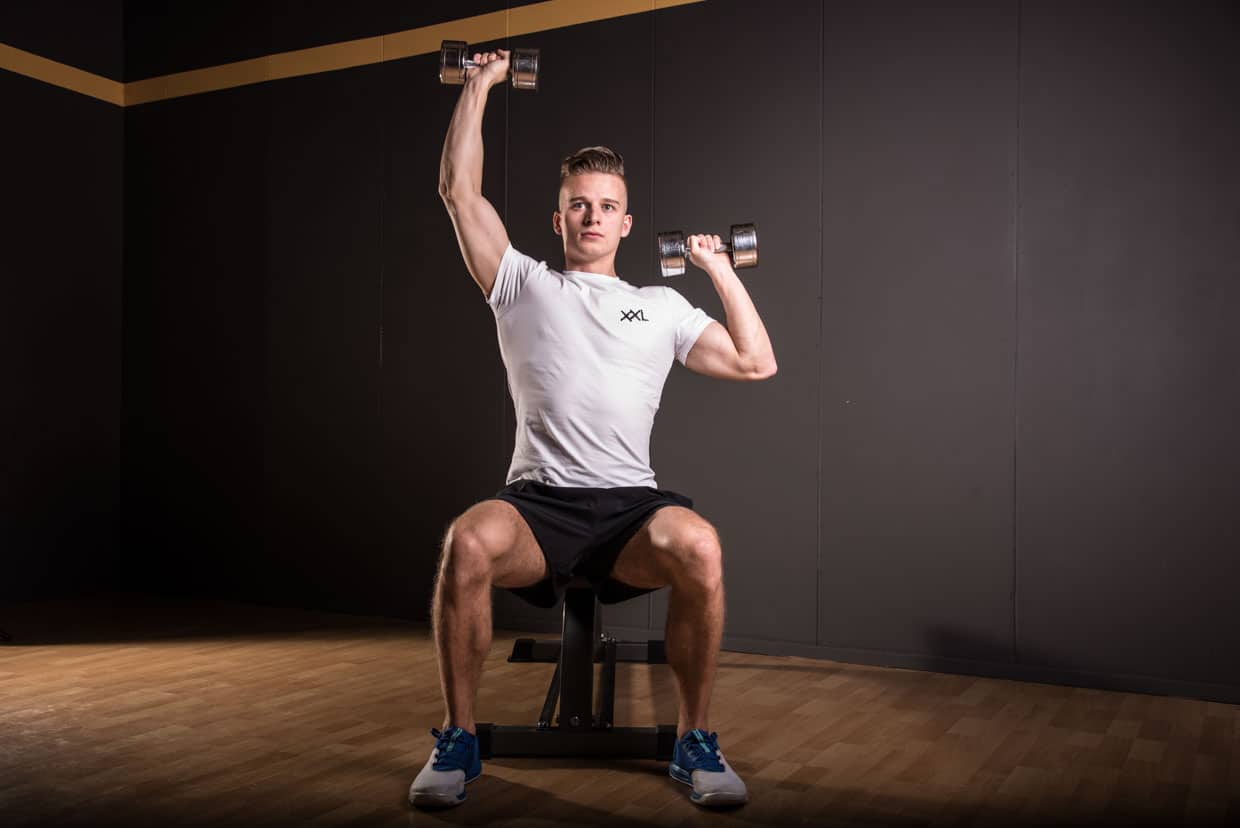 Dumbbell One Arm Shoulder Press