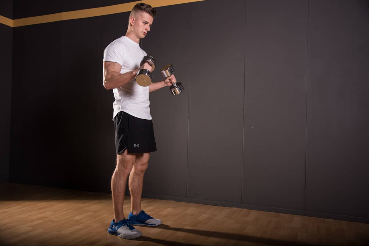 Dumbbel wrist twist