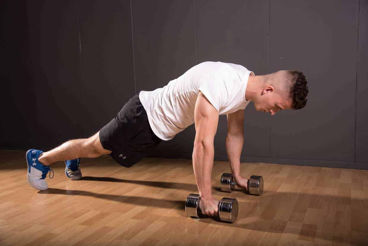 Dumbbel push up