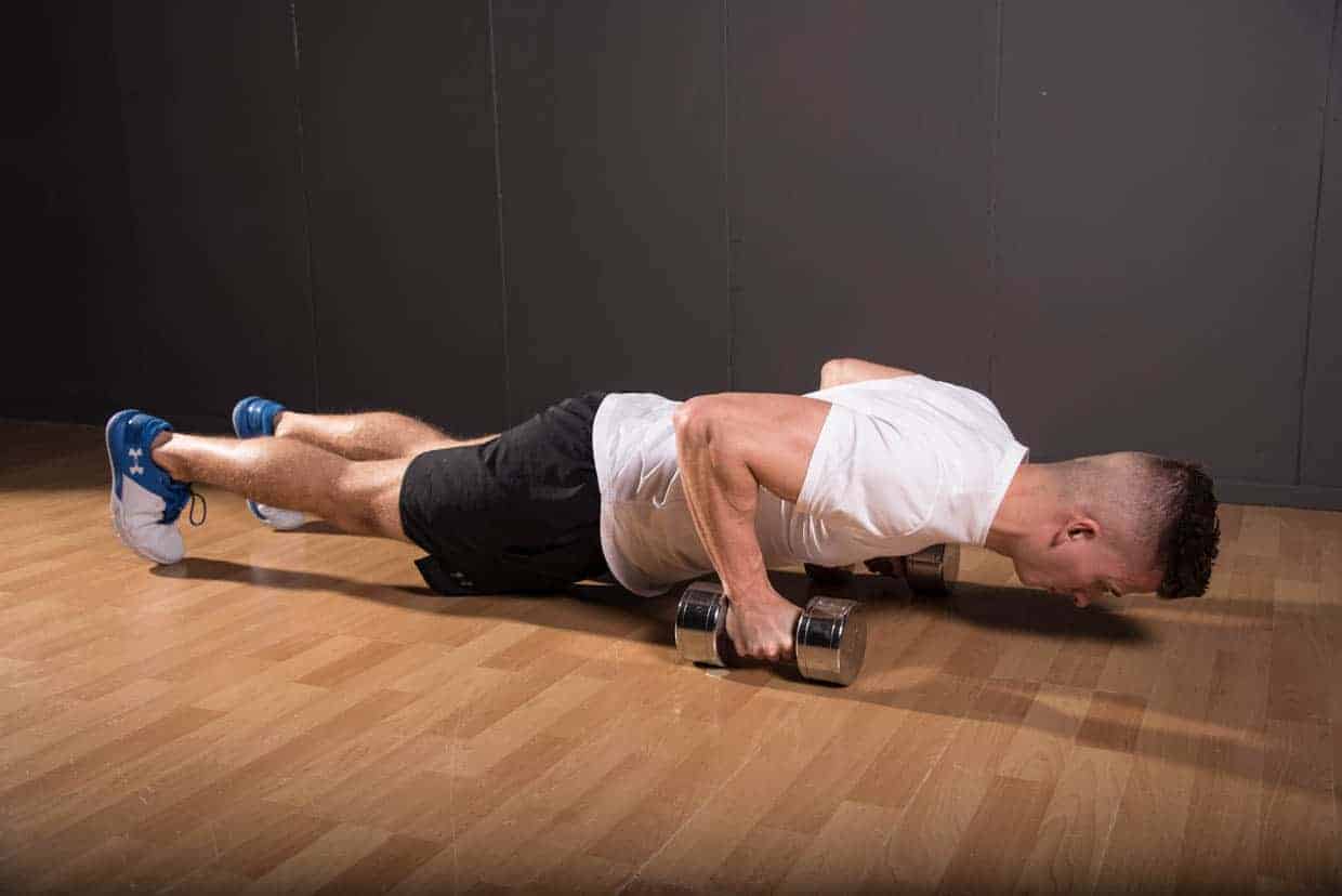 Dumbbel push up