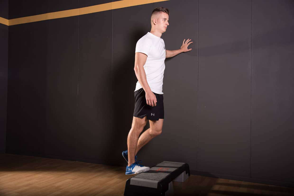Unilateral calf raise