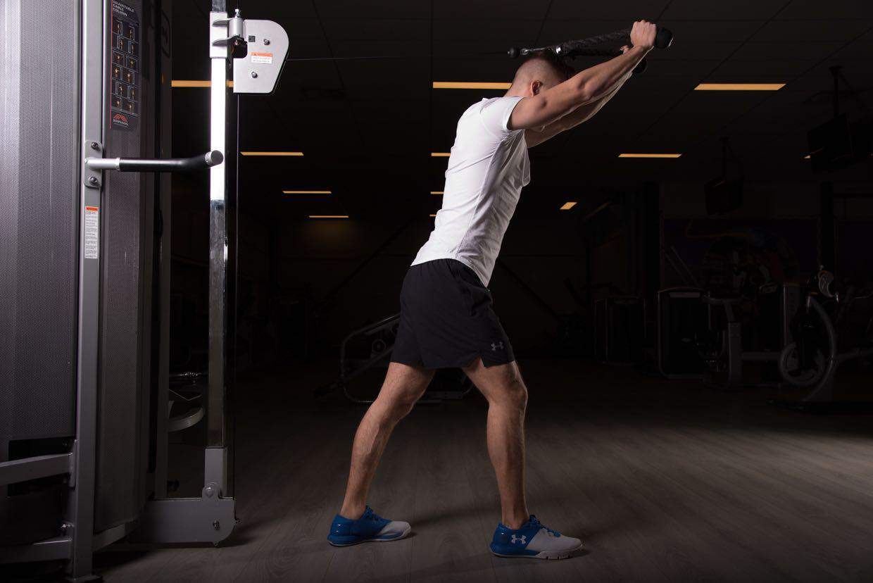 Cable Overhead Triceps Extension