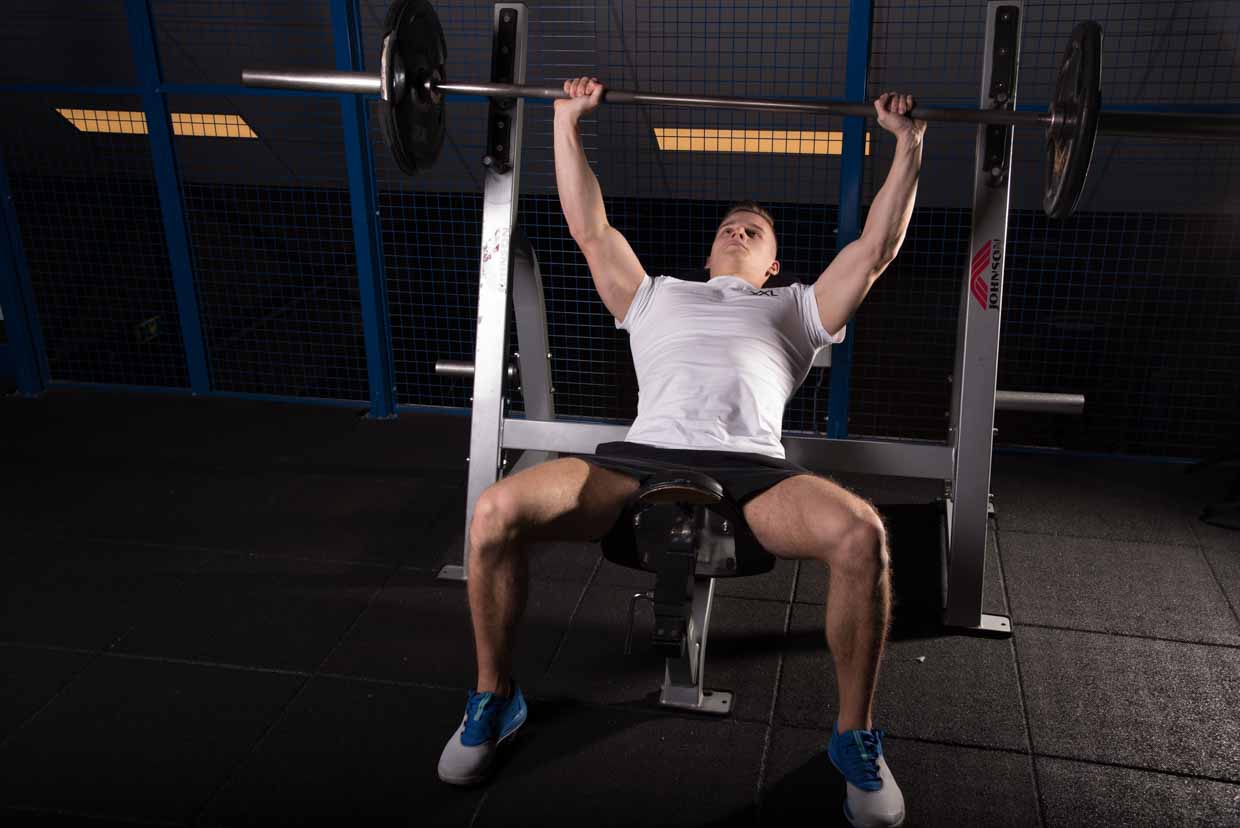 Incline Bench Press / Schuin bankdrukken
