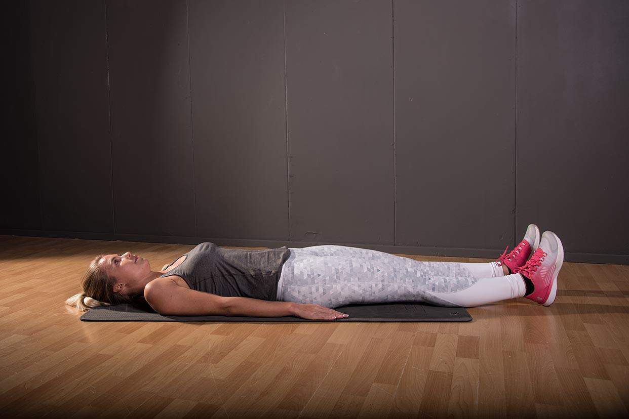 Lying Leg-Hip Raise