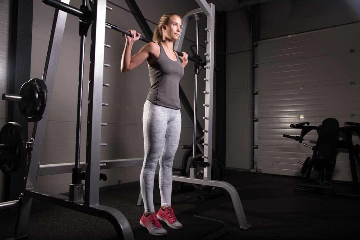 Smith Machine Calf Raise