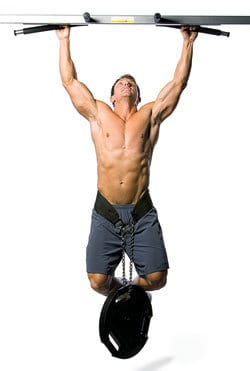 Weighted Pull ups